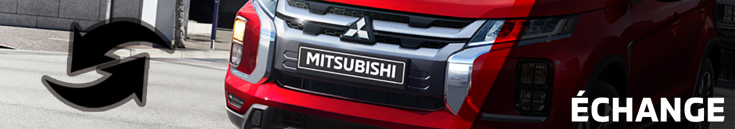 Mitsubishi header evaluez votre echange FR
